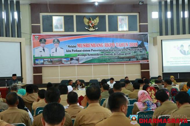   Acara Musrenbang RKPD 2019 Tk. Kecamatan Di Kec. Bayang