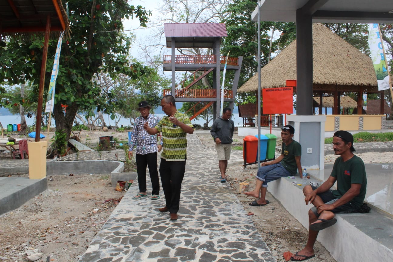 Survey Perkembangan Pembangunan Objek Wisata Pulau Semangki