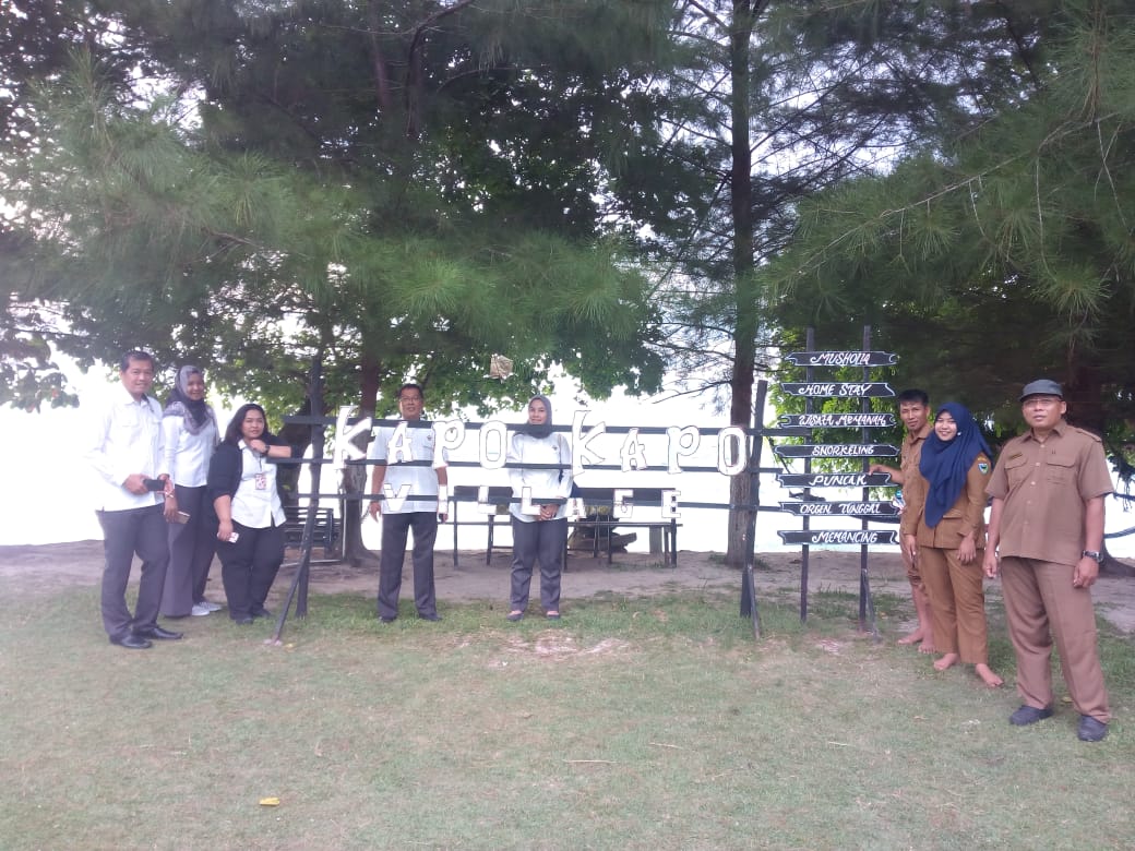 Mendampingi tim BPK Provinsi dan Pusat Ke Kawasan Mandeh Kecamatan Koto XI Tarusan